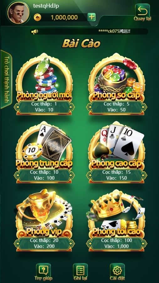 Lucky Poker Bet game